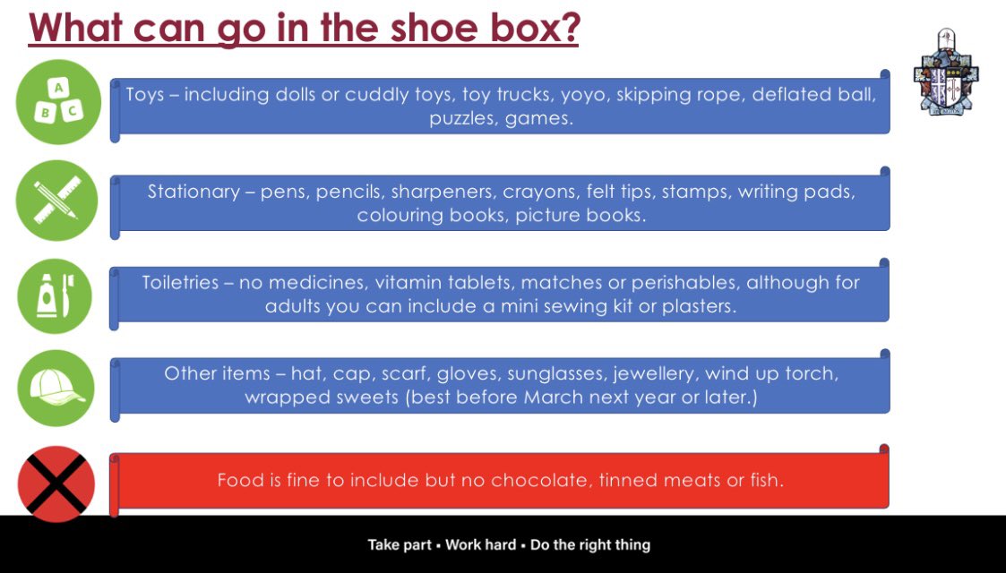 We are proud to have launched our 2023 Christmas Shoe Box appeal, a nationwide charity action to fill a shoebox with gifts &amp; toys for people who may not get presents this Christmas. International Aid Trust distribute them around the world to those who are not as fortunate as us.
