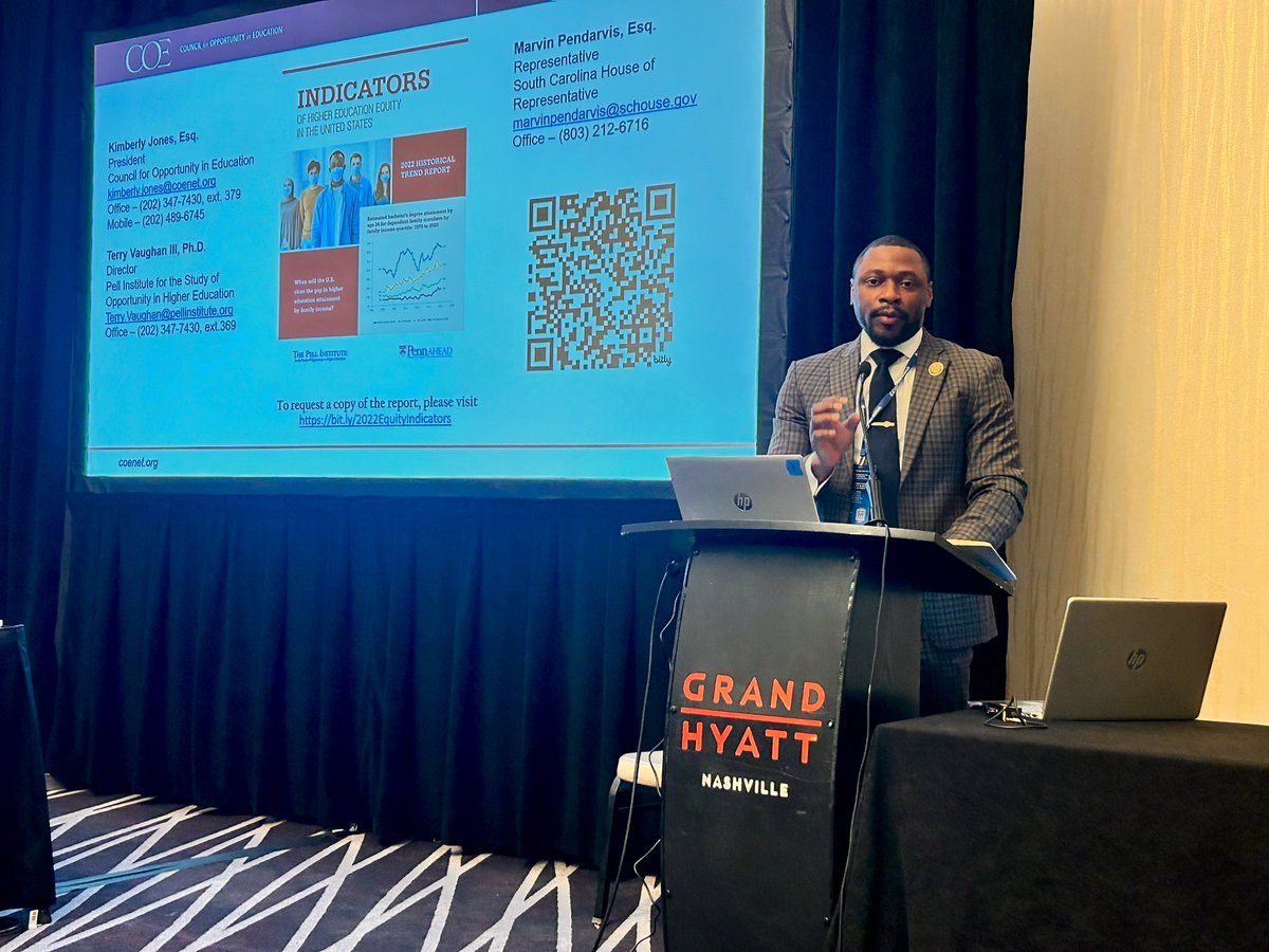 sclbc1's tweet image. @Rep_Pendarvis powerful presentation during the #NBCSL “Protecting Our Educators, Safeguarding Our Future” Panel