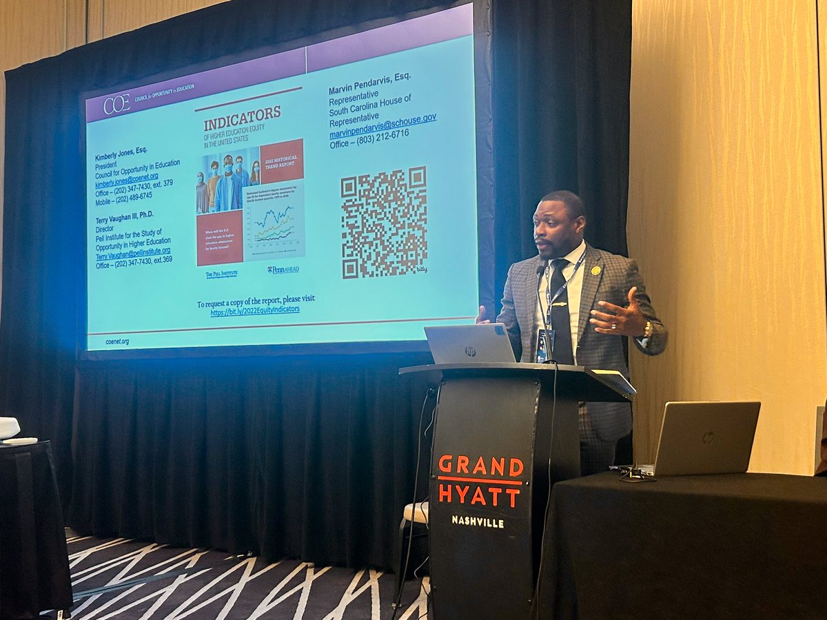 sclbc1's tweet image. @Rep_Pendarvis powerful presentation during the #NBCSL “Protecting Our Educators, Safeguarding Our Future” Panel