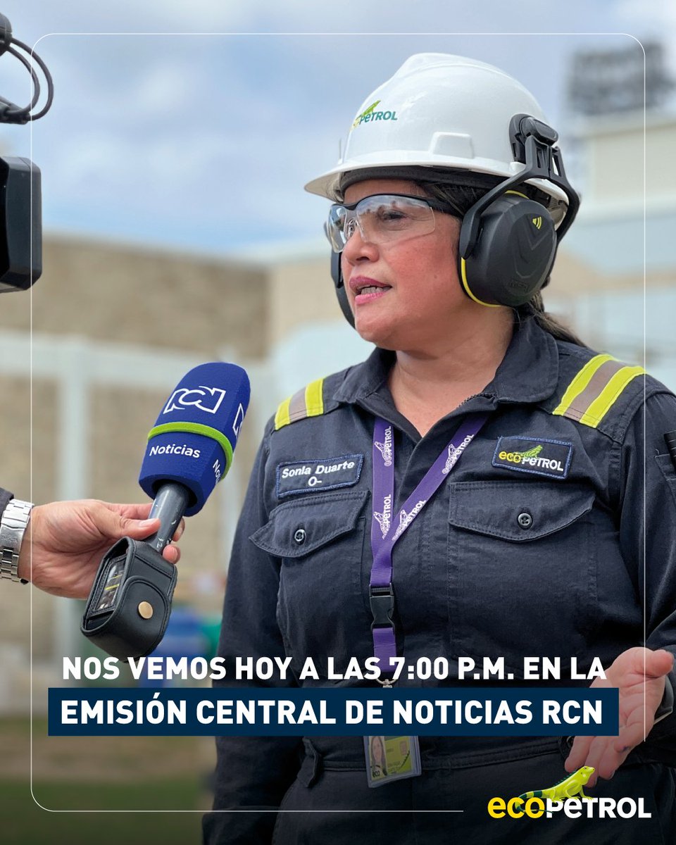 🏆 Sintoniza hoy Noticias RCN para conocer cómo nuestra refinería de Cartagena se posiciona como líder en innovación y sostenibilidad en Latinoamérica utilizando tecnología de punta 🍃para producir combustibles de alta calidad.💪