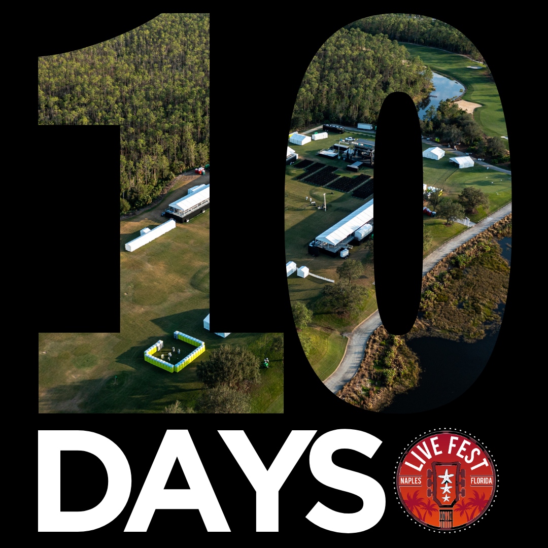 Only 10 days until #LiveFest 2023!🎉  

Get ready to rock out to your favorite Dierks Bentley, Little Big Town and Gin Blossoms songs all night long🎶✨
