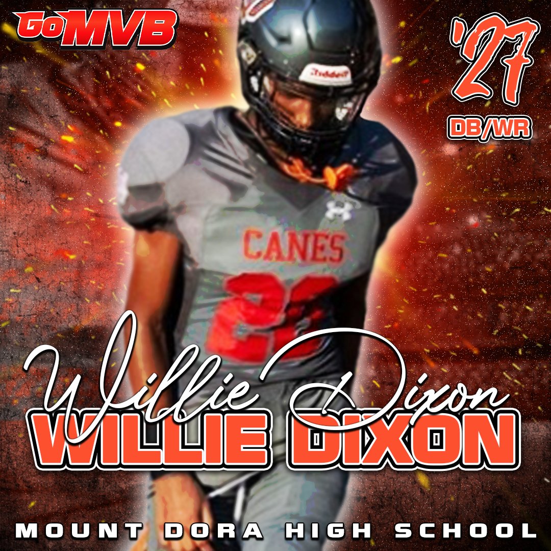 GoMVB Get Seen. Get Serious. Get to the Next Level (@gomvb) on Twitter photo 🚨Player Spotlight🚨
WILLIE DIXON
'27 DB/WR
Mount Dora HS, FL
More Info: app.gomvb.com/profile/willie…
Follow: <a href="/_Willie_Dixon/">Willie Dixon</a>
#gomvb #hsfootball #studentathlete #collegerecruit #collegerecruiting #athlete 🚨Player Spotlight🚨
WILLIE DIXON
'27 DB/WR
Mount Dora HS, FL
More Info: app.gomvb.com/profile/willie…
Follow: <a href="/_Willie_Dixon/">Willie Dixon</a>
#gomvb #hsfootball #studentathlete #collegerecruit #collegerecruiting #athlete