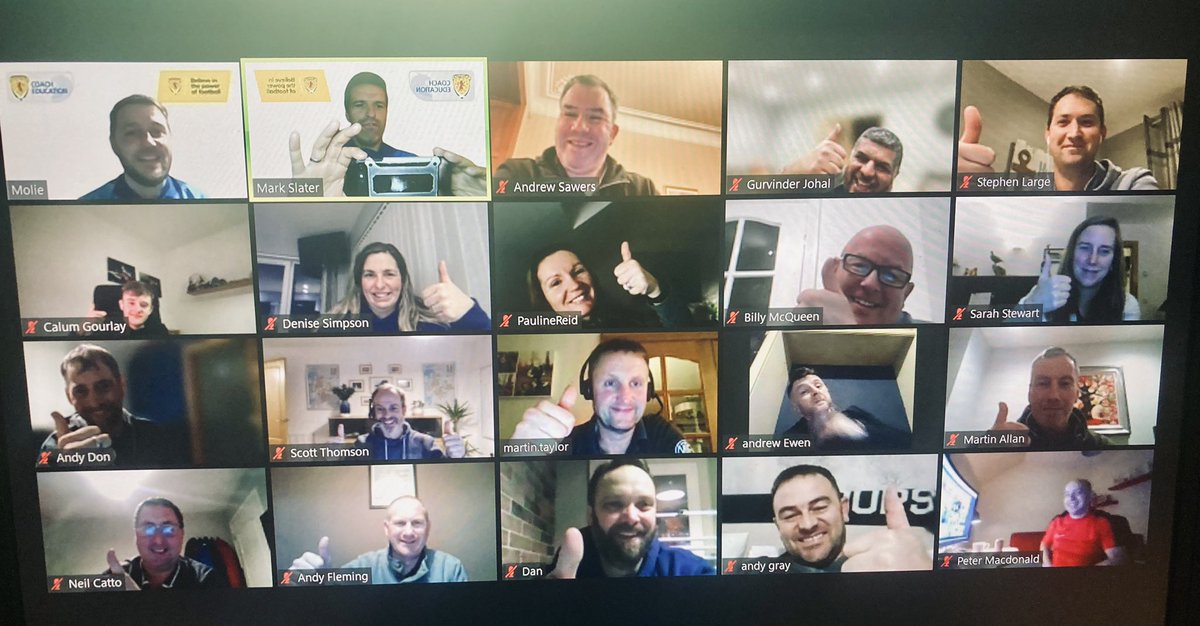 ScotFANorth's tweet image. COACH EDUCATION I Well done to all the coaches completing the @ScottishFA Youth/Adult Coaching Certificate course over the past three nights! 👏👏
A great group with lots of interaction and ideas. All the best &amp;amp; look forward to seeing you all on future courses. #ScottishFACoachEd