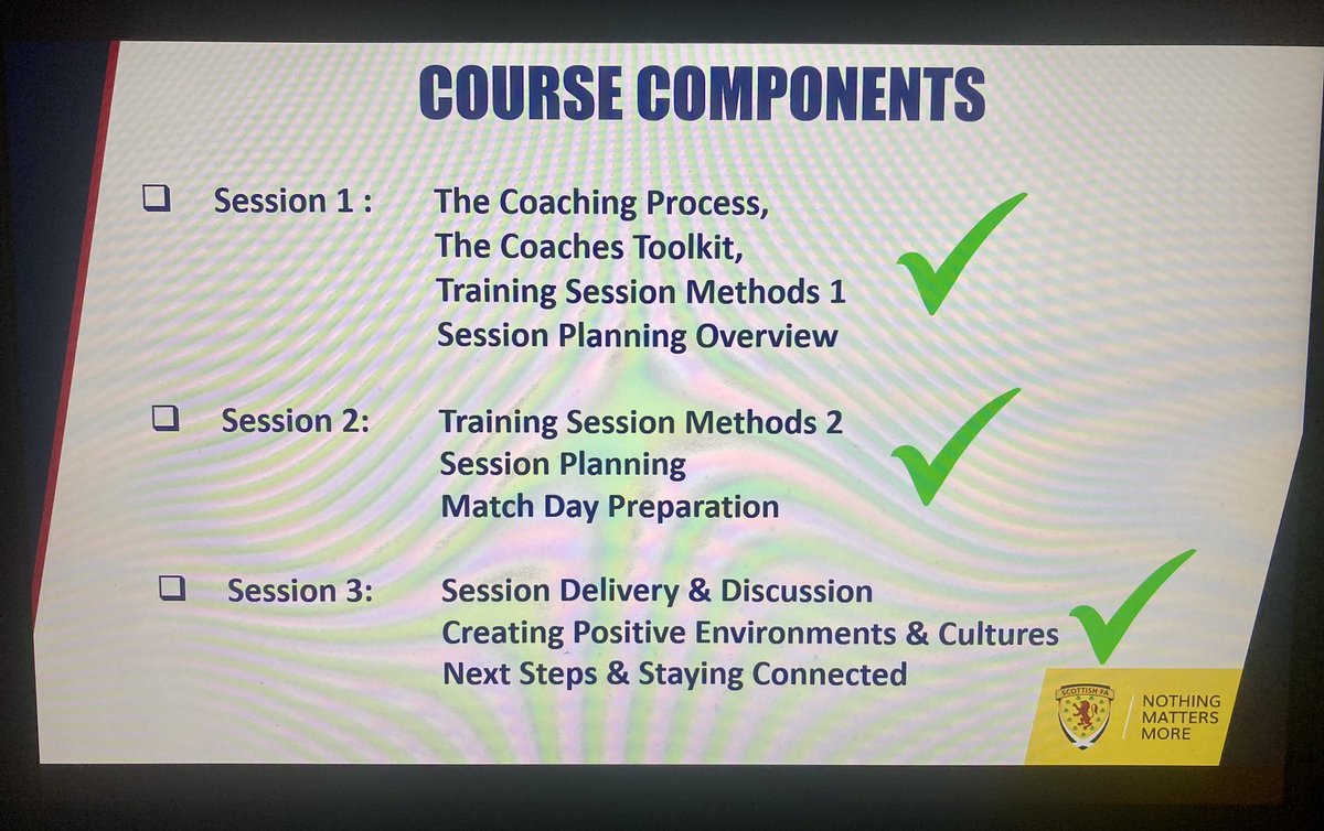 ScotFANorth's tweet image. COACH EDUCATION I Well done to all the coaches completing the @ScottishFA Youth/Adult Coaching Certificate course over the past three nights! 👏👏
A great group with lots of interaction and ideas. All the best &amp;amp; look forward to seeing you all on future courses. #ScottishFACoachEd