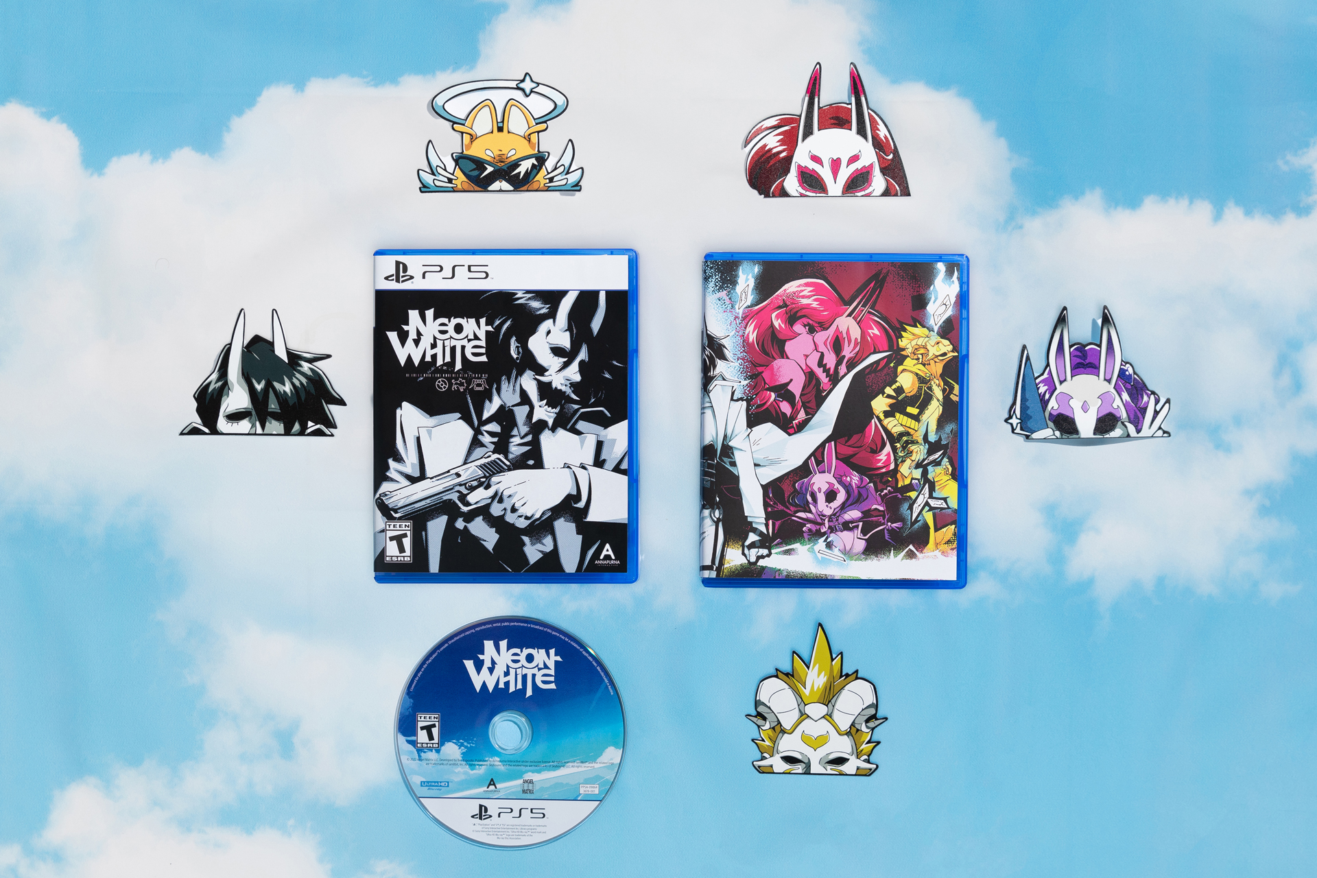 Neon White Physical Editions Now Available for Switch