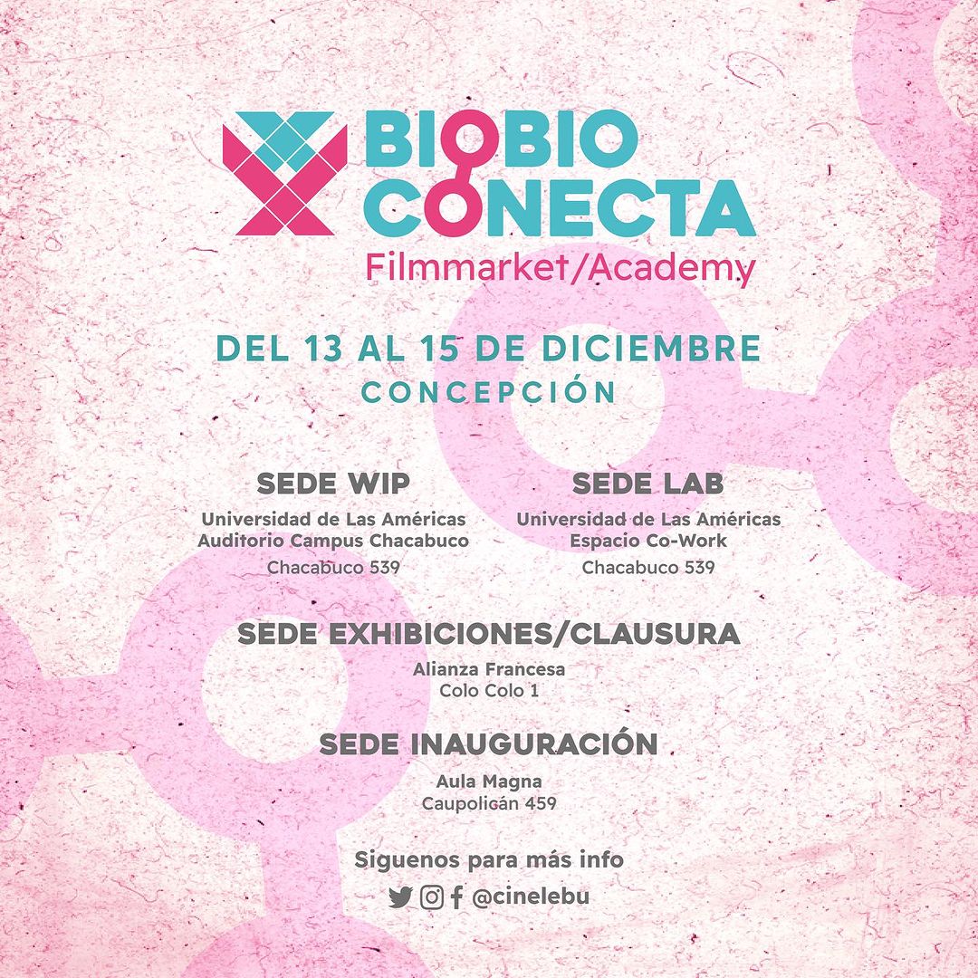 cinelebu's tweet photo. #BIOBIOCONECTA les presentamos a uno de nuestros asesores en Guión @eduitijerinachapa, quien además dictará una Master Class. Los esperamos los días 13/14/15 diciembre.
Revisa https://t.co/LChMZMurnF, descarga las bases y postula tu proyecto. Cupos limitados. Organiza: @Cinelebu https://t.co/aU48E4Am0n