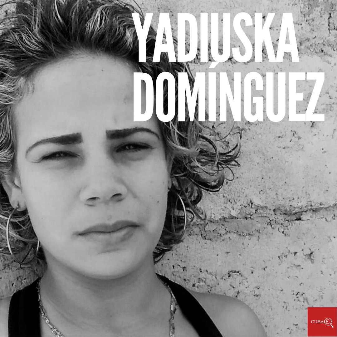 CubalexDDHH's tweet photo. 1/ Yadiuska Domínguez, una de las mujeres que se manifestó en Maisí, Guantánamo, en octubre pasado, fue citada verbalmente a presentarse mañana 30 de noviembre en la estación policial de Maisí. https://t.co/OtyJ4959XO