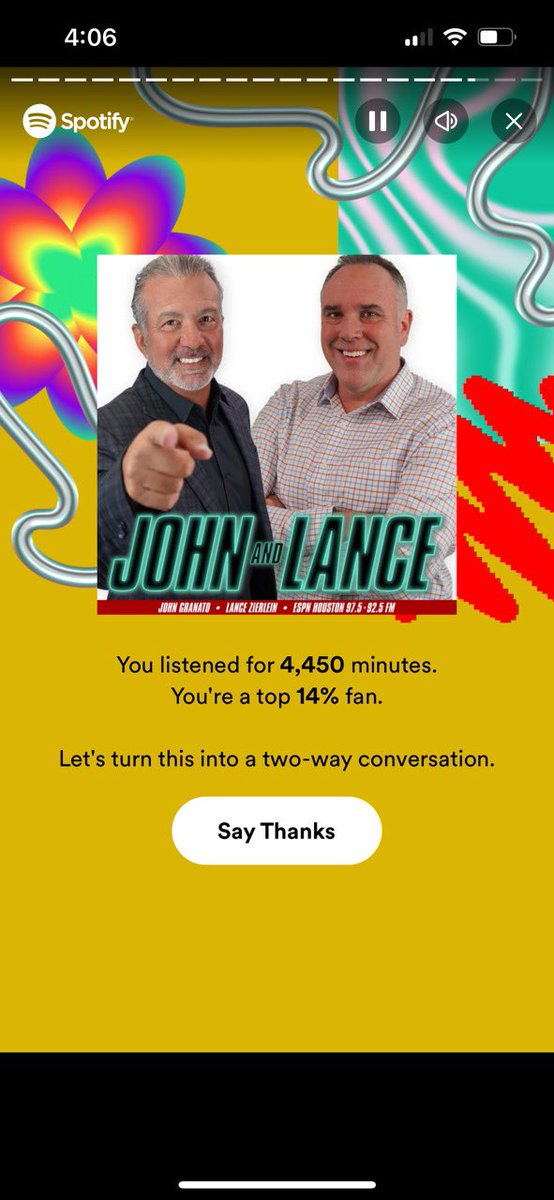 @johngranato @LanceZierlein that’s a lot of time wasted listening to you clowns