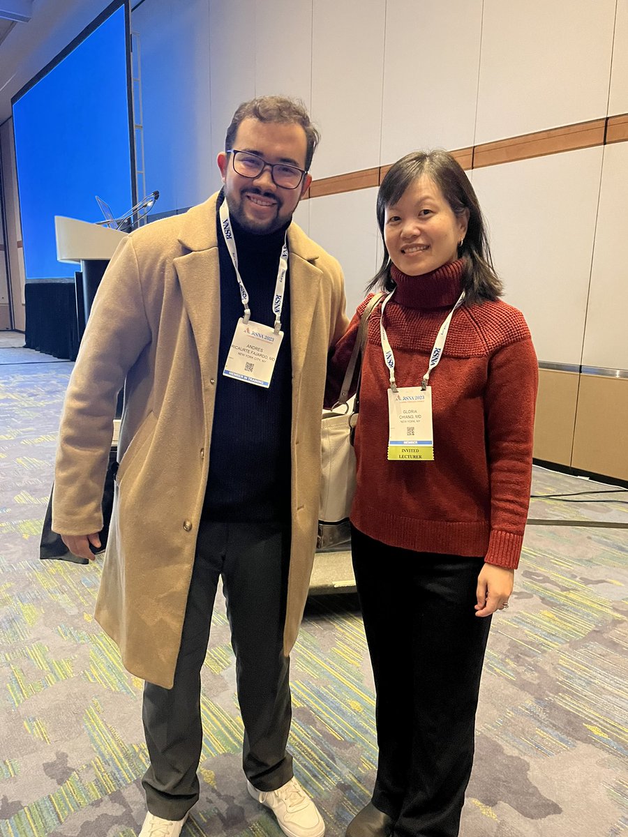 Fantastic time at #RSNA2023! Connecting with global leaders, friends, and colleagues was invaluable. Inspired by the brilliant minds from @WCMRadiology, @JOsbMD, @jana_ivanidze, @GloriaChiangMD,@HuicocheaSandra and @DrGMcGinty. Grateful for the enriching experience!