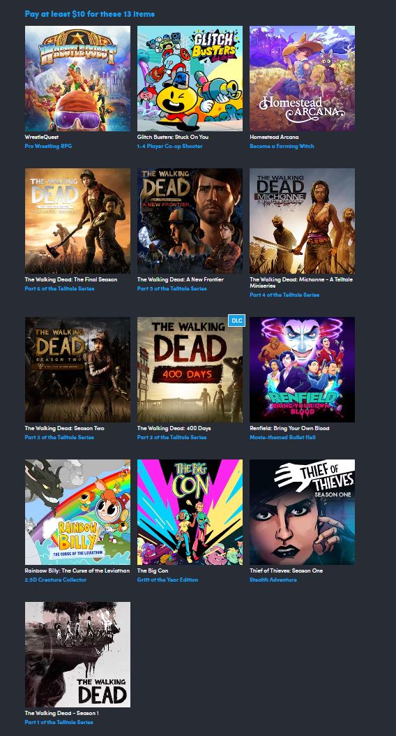 Cheap Ass Gamer on X: (PCDD) Game Bundles via Humble Bundle