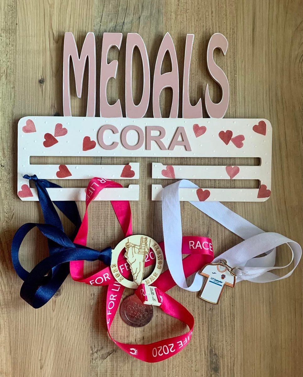 LittleToesbyER's tweet photo. ***NEW!*** 

How lovely are these personalised medal hangers?! 
The perfect gift for a football crazy, running enthusiast or sport loving person! 

👉 https://t.co/ylHQFCsvZG https://t.co/cFK1hcypYK