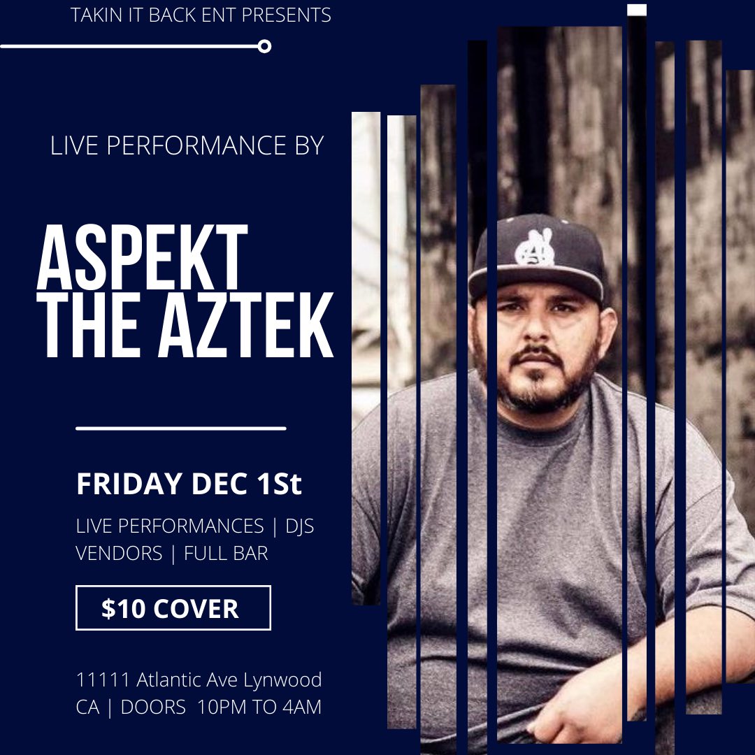MICHEMPSTEAD's tweet photo. Friday Night in the City of Lynwood ! Bringing my Artist Friends with me Dec 1st CALI PLATFORM | Live Performances | Dj | Drinks | Food | vendors | 420 Friendly !! https://t.co/vGIh9ja34n