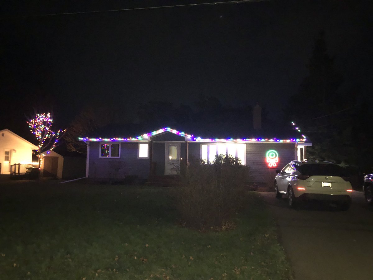 Got my Xmas lights up just need some white stuff