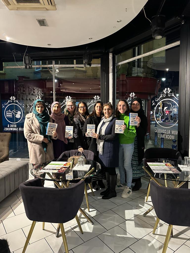 The weather might have been cold and miserable but that didn’t stop our book club from having a lively discussion about The Man Who Died Twice by <a href="/richardosman/">Richard Osman</a> In fact we all loved the book so much that we are reading the following two books for our next meet up📚