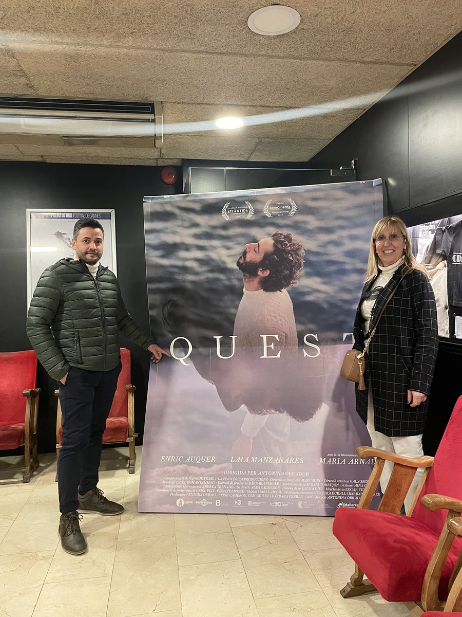 SolerCatalina's tweet image. Si me permeteu una recomanació, no deixeu de gaudir de la pel•lícula #QUEST d’Antonina Obrador amb producció @IB3televisio #orgullfelanitxer #cineciutat