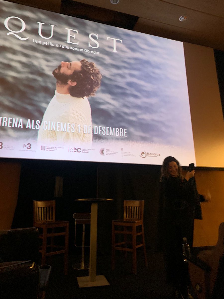 SolerCatalina's tweet image. Si me permeteu una recomanació, no deixeu de gaudir de la pel•lícula #QUEST d’Antonina Obrador amb producció @IB3televisio #orgullfelanitxer #cineciutat