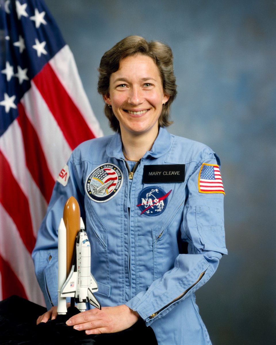 We are saddened by the passing of astronaut Mary Cleave. In addition to her two spaceflights, she was also the first woman to oversee NASA's Science Mission Directorate. Today, we celebrate her 76 years of life and accomplishments: go.nasa.gov/3RnsnJA