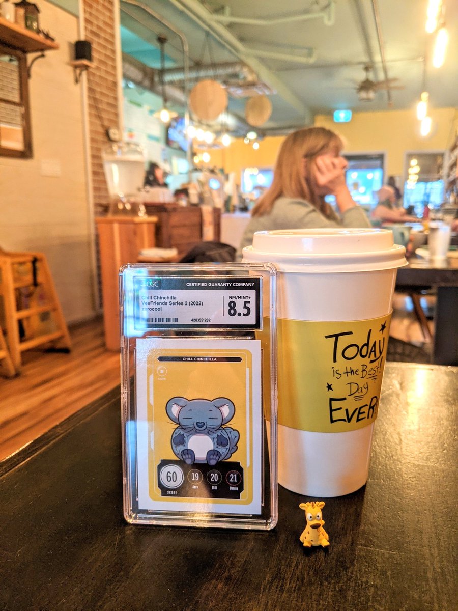 A great big thanks to <a href="/garyvee/">Gary Vaynerchuk</a> for this surprise and delight 🐨
My first ever graded card of any kind.  So excited.
Thanks also to <a href="/Corso52/">Corso</a> for the delivery 🤙