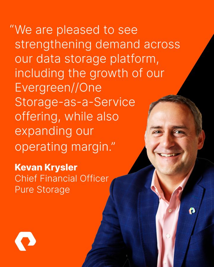 EverpureData's tweet photo. Our Q3 financial results for FY24 were announced today.
Here are a few of our highlights.

Learn more: https://t.co/6El9PRCvwO

#pstg $pstg #earnings #stocks #markets #DigitalTransformation #CloudComputing #IT #data #DataStorage #AI #ML #technology #tech #UFFO #DataCenter https://t.co/tITpUtV9XL