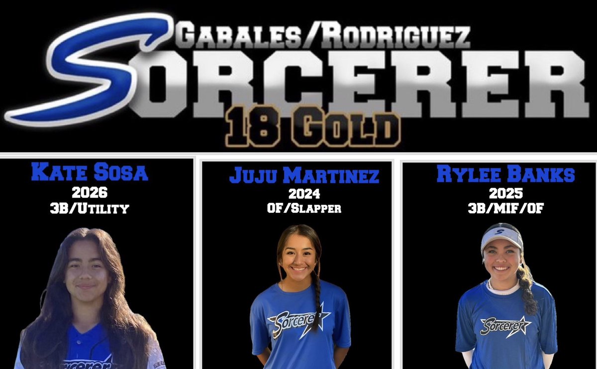 We just got better!! 🙌🙌🙌
So excited to play with you! <a href="/katesosa2026/">Kate Sosa</a> @RyleeBanks8 <a href="/juliannam2024/">Julianna Martinez</a>