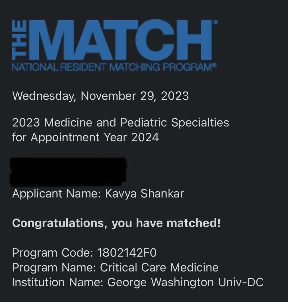 Kavya Shankar tweet media