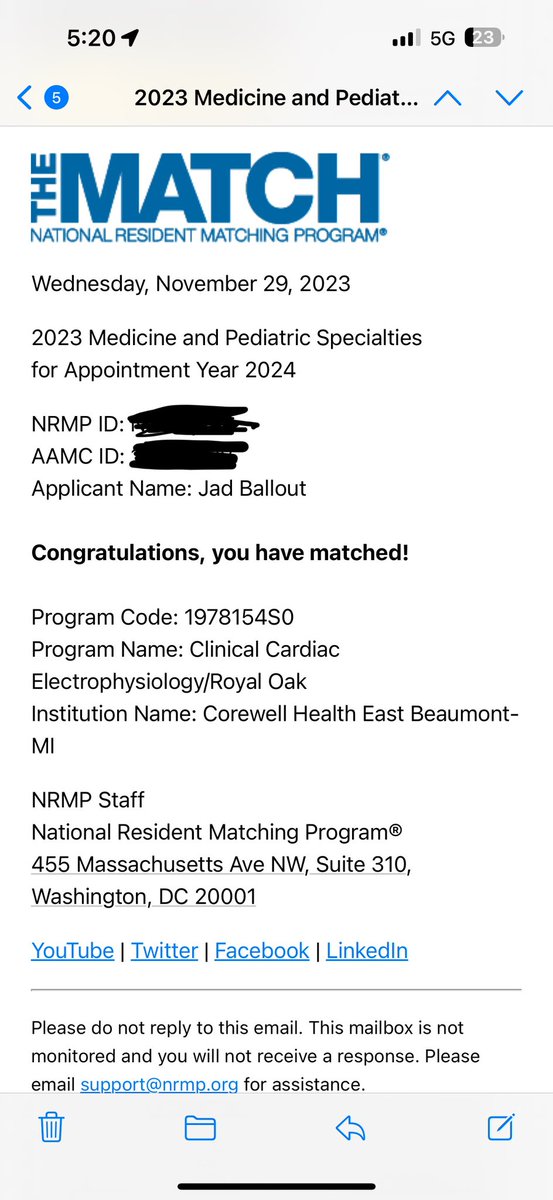 Beyond excited to have matched at @BeaumontHealth @BeaumontCards for clinical cardiac electrophysiology training. Looking forward for the next chapter. Could not have done this without @Kentucky_Cards @GillKentucky