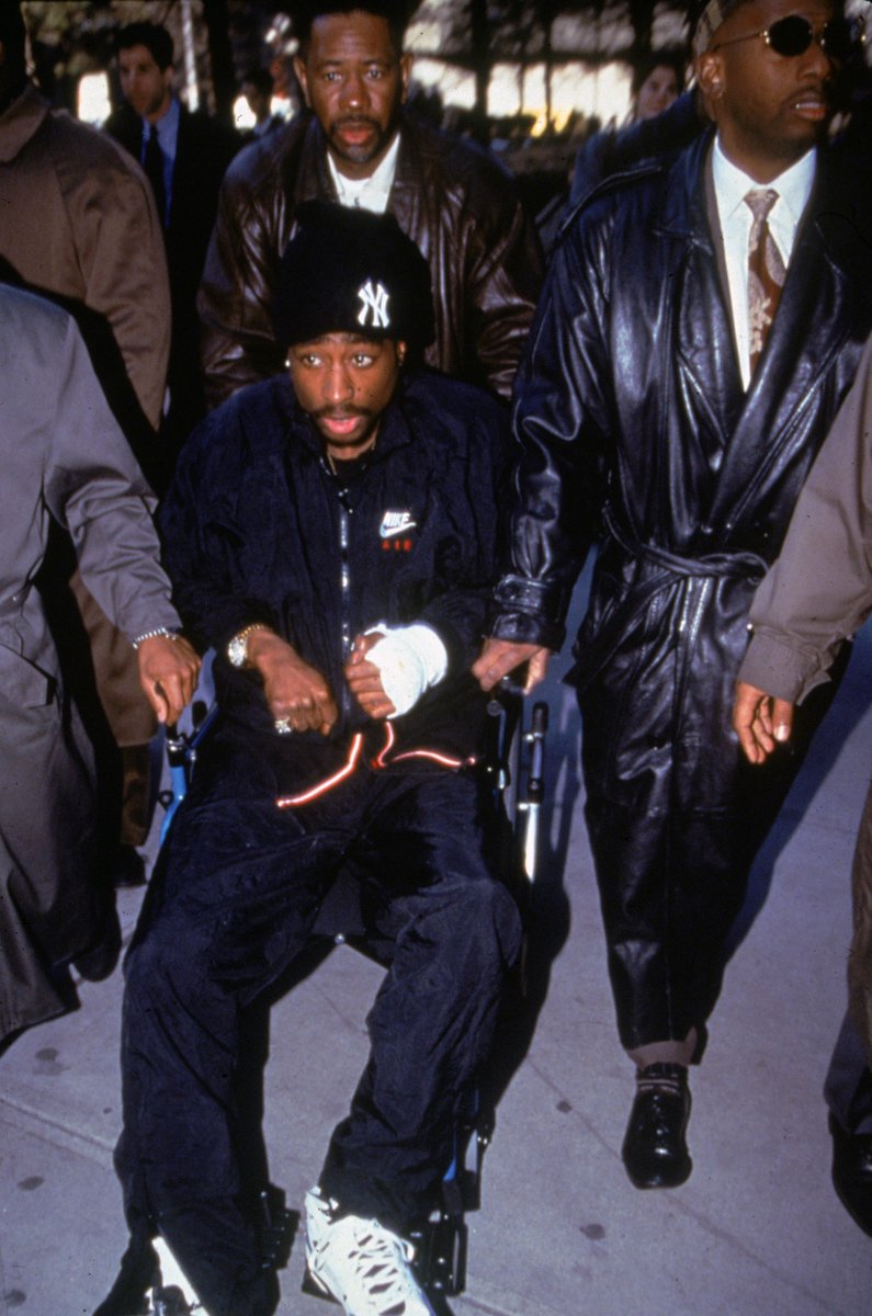 XXL's tweet photo. ⬇️ TODAY IN HIP-HOP ⬇️
1994: Tupac is shot at Quad Studios in New York City. https://t.co/tnR2lMsCwD