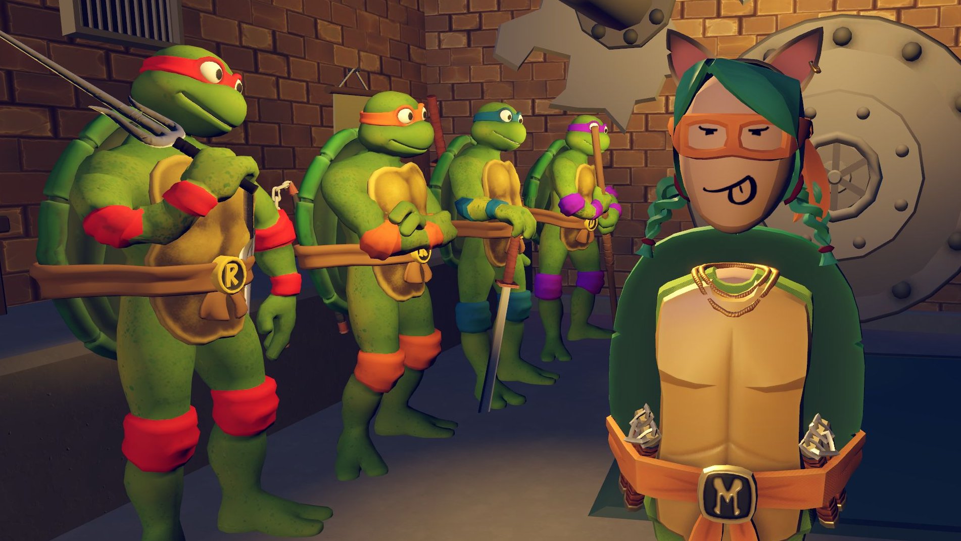 Teenage Mutant Ninja Turtles Co-op Adventure Comes to 'Rec Room