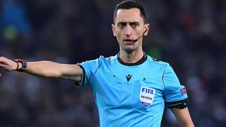 KuzgunNogay's tweet photo. @ChampionsLeague not the referee, but the trigger men and woman:
Stéphanie Frappart & José María Sánchez
and the Spanish gang in #VAR:
Ricardo de Burgos & Juan Martinez Munuera #GSMUN
Carlos del Cerro Grande & Alejandro Hernández #FCBCOP https://t.co/xYEZgbkJKR