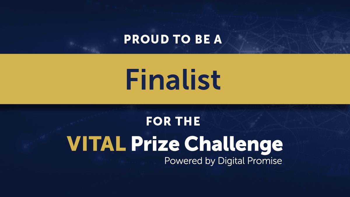 mrshoward118's tweet photo. I’ve served as an Educator Mentor since August with startup https://t.co/kFfyQ7oIhH and we are now Vital Prize Team finalists!!!! 😱 #vitalprize #nsf #digitalpromise @DigitalPromise https://t.co/x5yYplWrHd