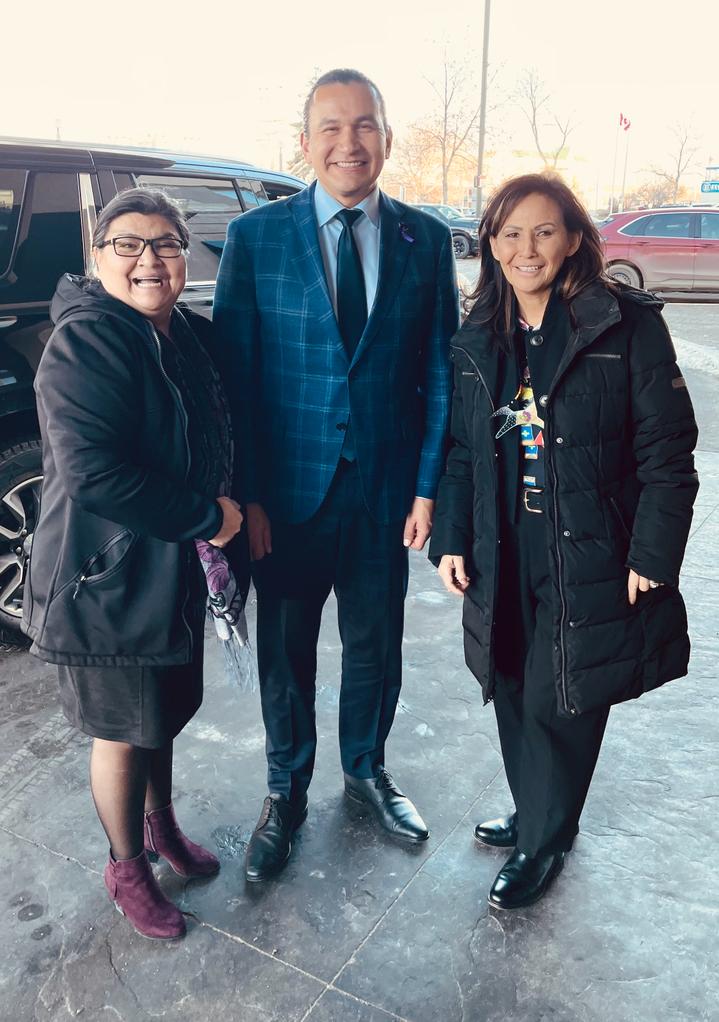 Premier <a href="/WabKinew/">Wab Kinew</a>  He has an incredible task, the ability and the right people around him to create positive and lasting impacts for our world.  I'm glad we had an opportunity to chat ahead of the #AFN Election I appreciate the encouragement and well wishes for our #North4NC team