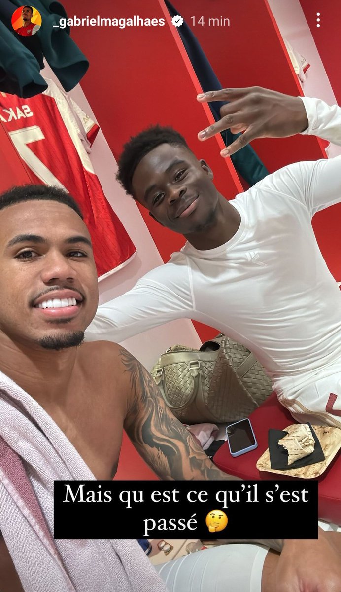 ActuL1_'s tweet image. La story Instagram de Gabriel (ex-joueur du LOSC) 😶