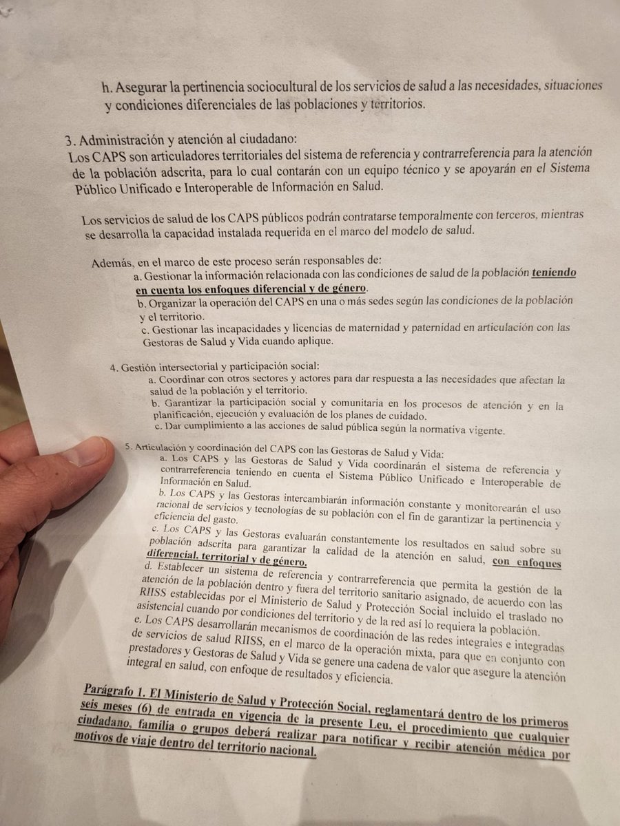 LuismLopezA's tweet photo. 🚨¡Lo que faltaba! 🚨
No bastando con los peligros que contiene la #ReformaALaSalud, ahora también le están incluyendo ideología de género y aborto. ¿Qué más le quieren sumar? Es innegable que esta Reforma no busca el beneficio de los colombianos https://t.co/wbOA6ay32F