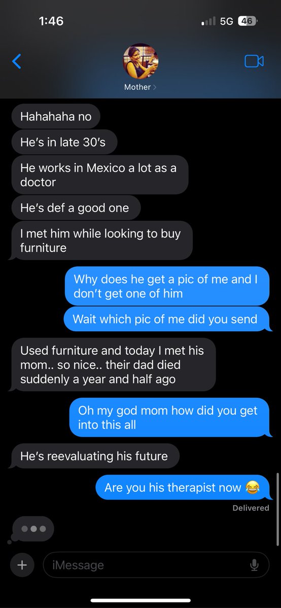 My mom the matchmaker everyone