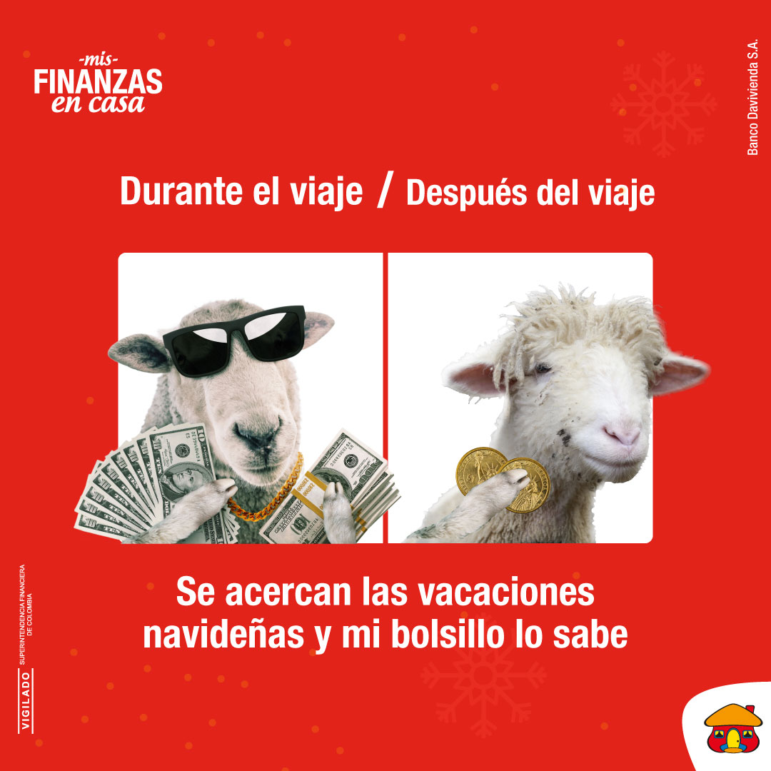 Sabemos que las ganas de viajar en diciembre aumentan hasta en un 100% ✈️, sea prudente y arme su presupuesto de viaje con anticipación. 💲 Para que sus finanzas no se vean afectadas. ⛱️

Ingrese a nuestro simulador de presupuesto para viajes 👉bit.ly/3GmQqlp y disfrute.