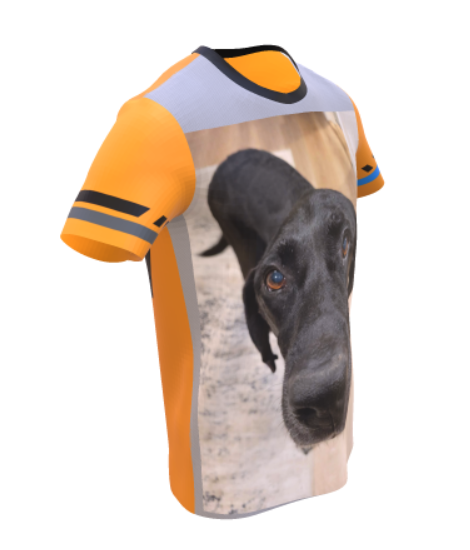PureSportsTech's tweet photo. Introducing Atlas, our official Pure Sports mascot🐾!Create your very own jersey! Pure is offering American-made, custom softball uniforms. #slowpitch #pureis4thepeople #swingpure #softball #purefire https://t.co/CaboN5eyxT