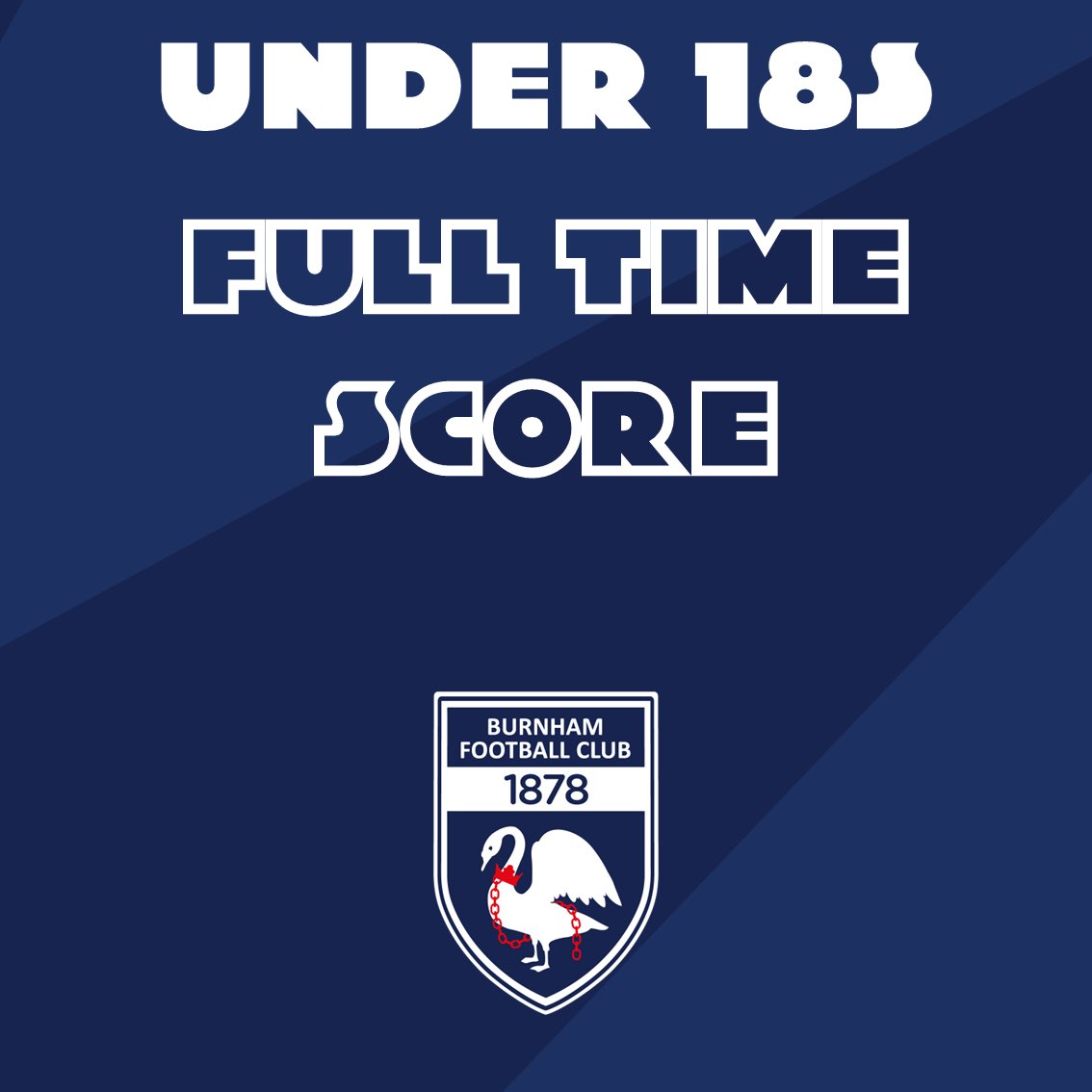 FULL TIME
@Academy23 1
@BurnhamFC_U18s 2

Thank you to our hosts, all the best for the rest 🙌