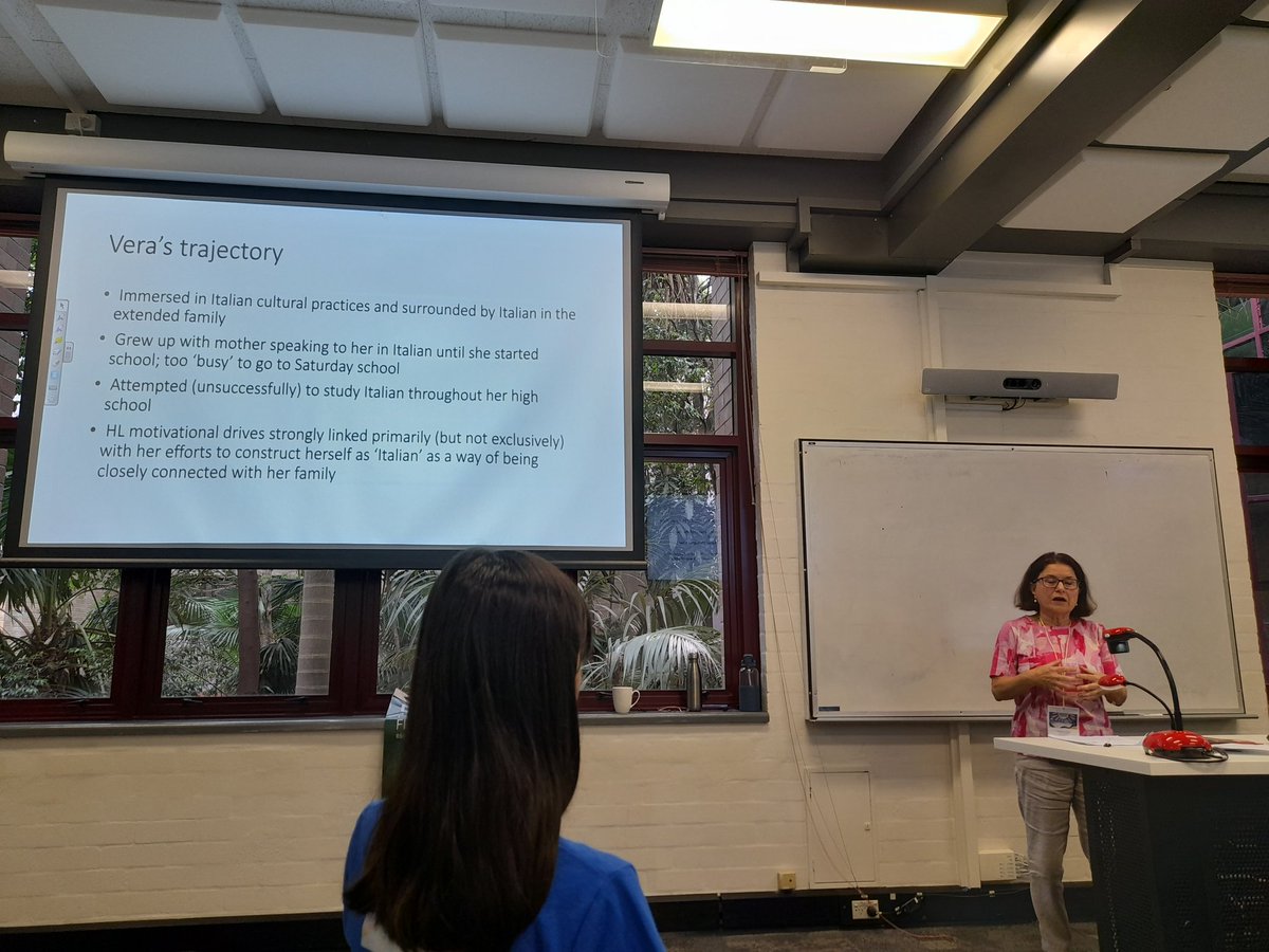 I will never tire of watching the energetic and passionate <a href="/antonia_rubino/">antonia rubino</a> present her research! A fantastic presentation at the 2023 ALAA Conference!
