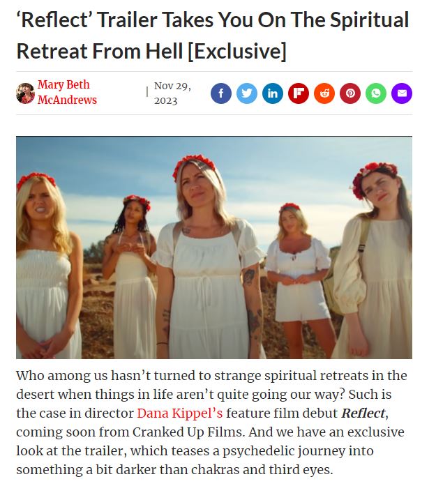 bpduss's tweet photo. Check out the review of REFLECT on @DreadCentral! So excited for @DanaKippel's directorial debut! https://t.co/XK289pdk5a https://t.co/jiaLcZFlXw