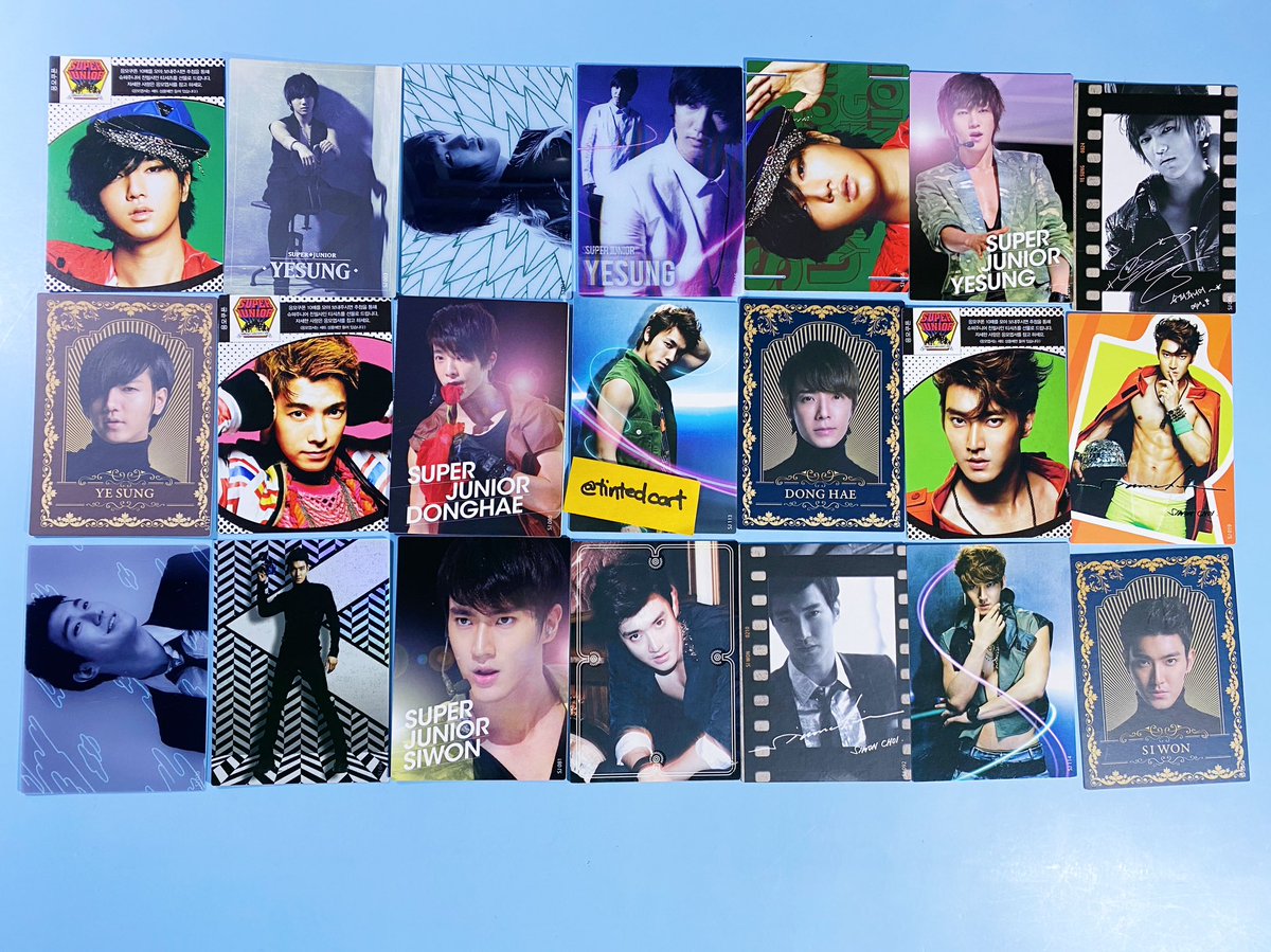 tintedcart's tweet photo. WTS Super Junior PH

Siwon Album Photocards, Misc. Star Cards, and Jacket Cards Set

Php 6,250

PAYO
MOP: BDO/GCASH
MOD: J&amp;T/GGX

- No price breakdown
- NOT FOR SENSITIVE COLLECTORS
- Strictly selling as a SET

SJ Suju Yesung Shindong Sungmin Eunhyuk Donghae Ryeowook Kyuhyun https://t.co/pBkJR3n8Fj
