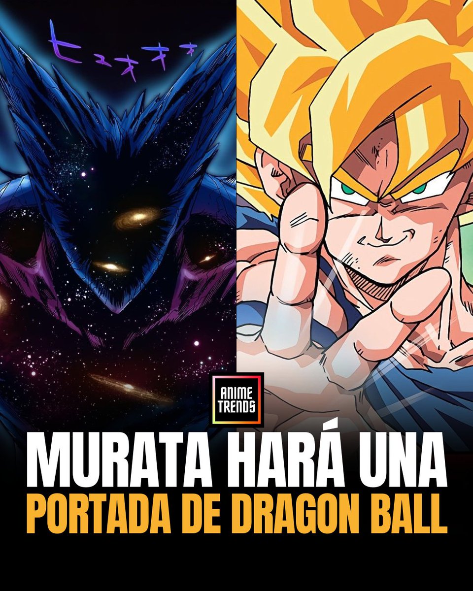 AnimetrendsLA's tweet photo. Yusuke Murata, ilustrador de ONE PUNCH MAN; será el próximo artista que realizará una portada en homenaje al 40° Aniversario de DRAGON BALL. 🔥
#manga #Toriyama https://t.co/eAjV9RhKVw