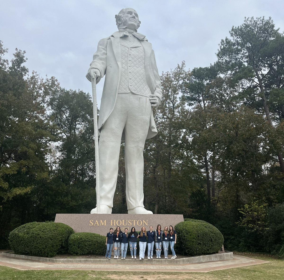 Great visit to SHSU to preview their Kinesiology and Athletic Training Program and tour the campus with our AHS sisters!