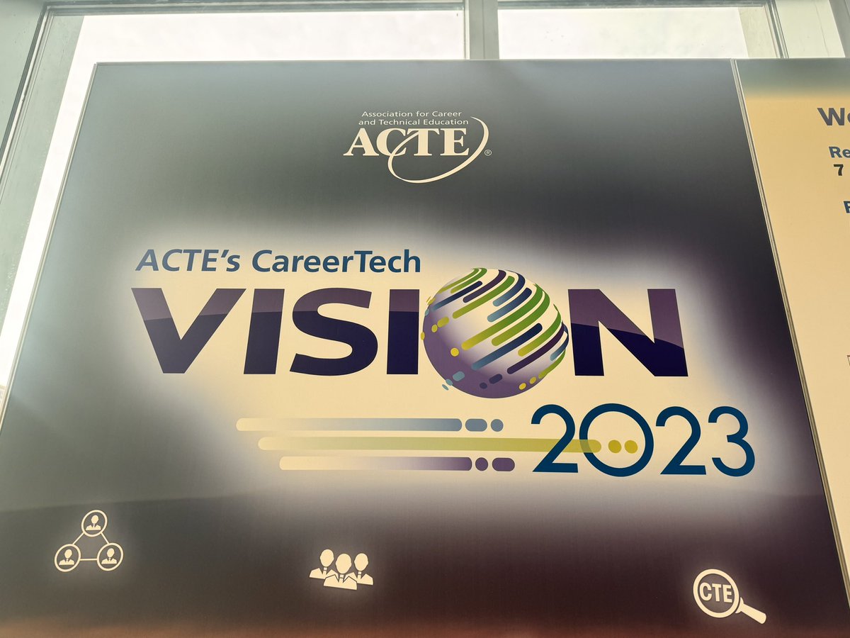 KateLubrano's tweet photo. Energetic and thoughtful presentation on design of CTE space today at the ACTE Conference in Phoenix!  #VISIONCTE23 #A4LE #careerteched https://t.co/1pTaLGgNO0