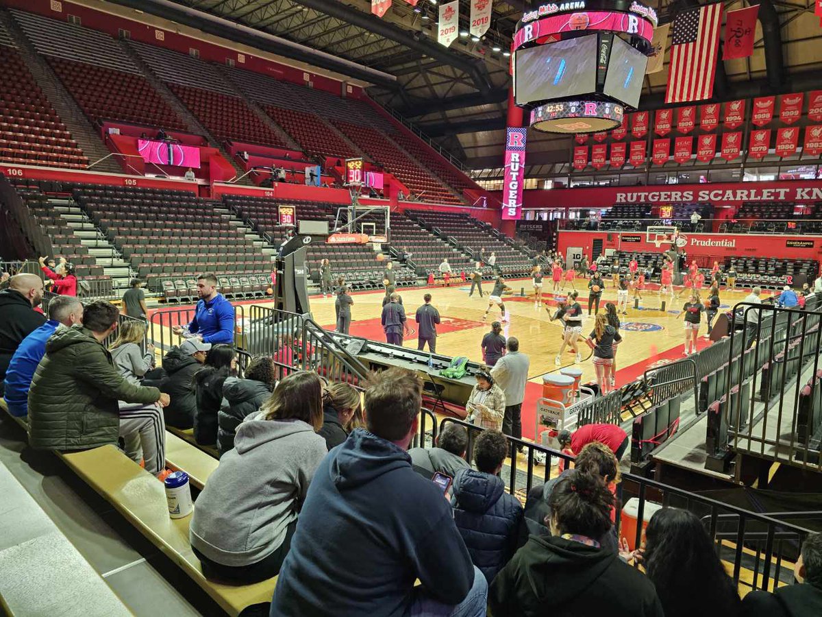 NA_NAHS's tweet photo. NAHS Unified PE and PALS attend Rutgers Women’s Basketball game vs. Delaware State! @RutgersWBB @RUAthletics https://t.co/7PN8HWJ3P2