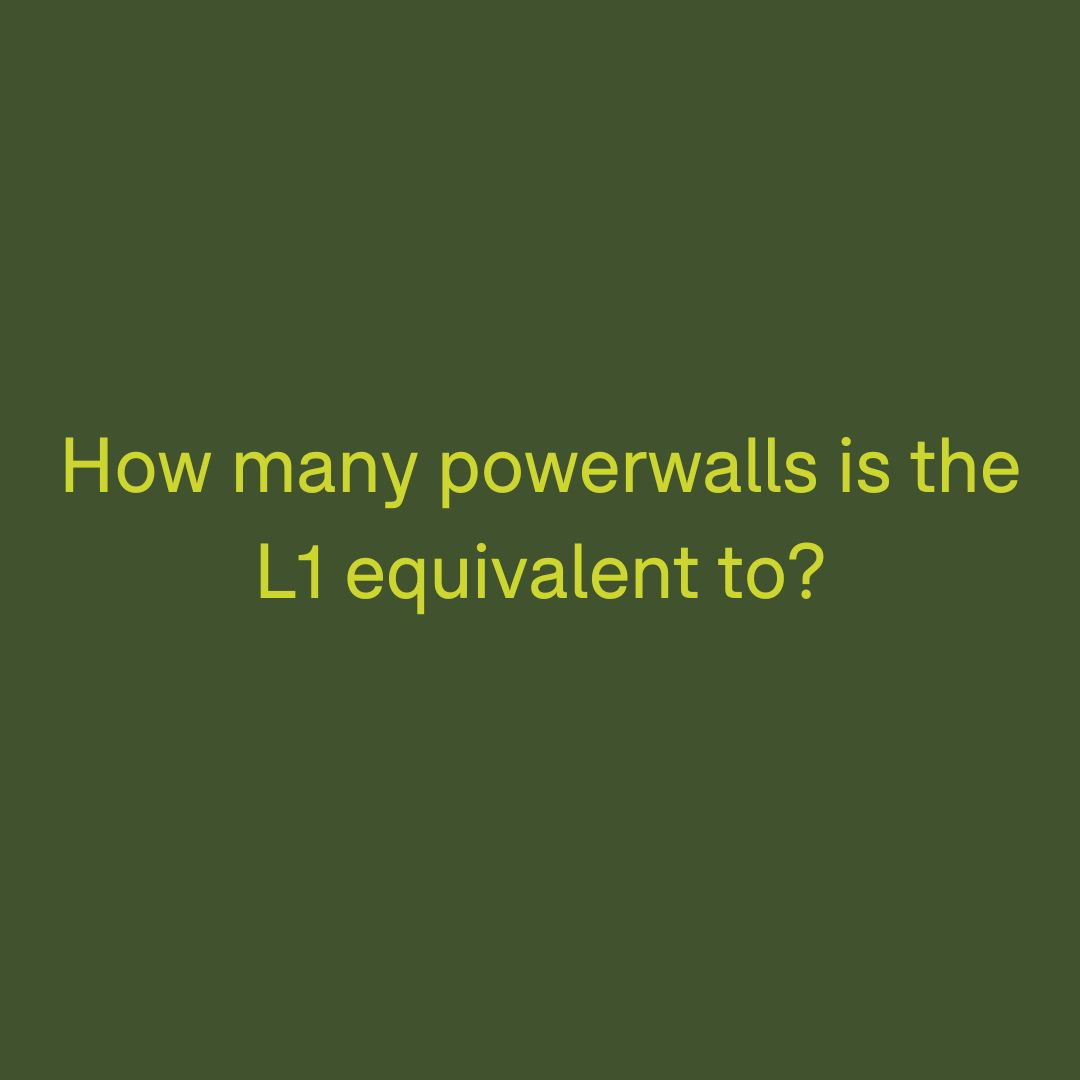 LightshipRV's tweet photo. We are glad you asked! Depending on the #L1 model, Essential or Long Range are equivalent to 3-6 powerwalls.
#Lightship #ElectricRV #FutureOfTravel #RVRevolution #Innovation https://t.co/EklUDLVtzp