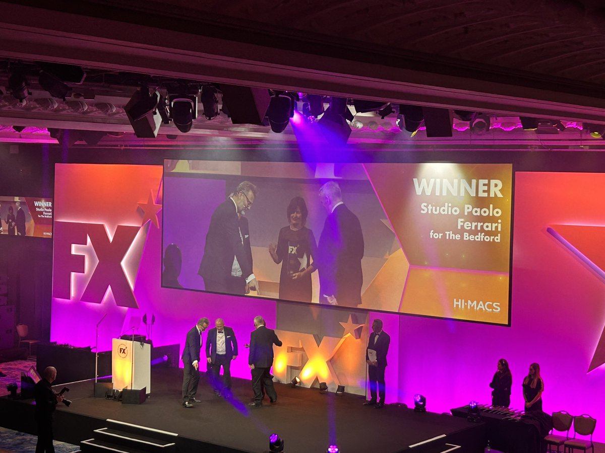 Congratulations to the Retail Space FX Award winner Studio Paolo Ferrari for The Bedford