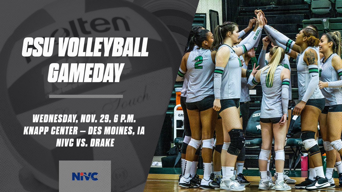 Chicago State volleyball takes on Drake in the first round of the NIVC tonight…

…follow and watch…. 

🎟️: vs. Drake
First Round of the NIVC
⏱️: 6 p.m.
📺: es.pn/3t2hXp5
📊: bit.ly/3N5LUeT