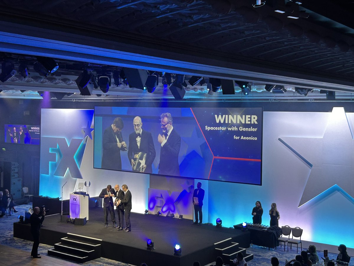 Congratulations to the Public, Leisure or Office Furniture FX Award winner @Spacestor with Gensler for Aeonica