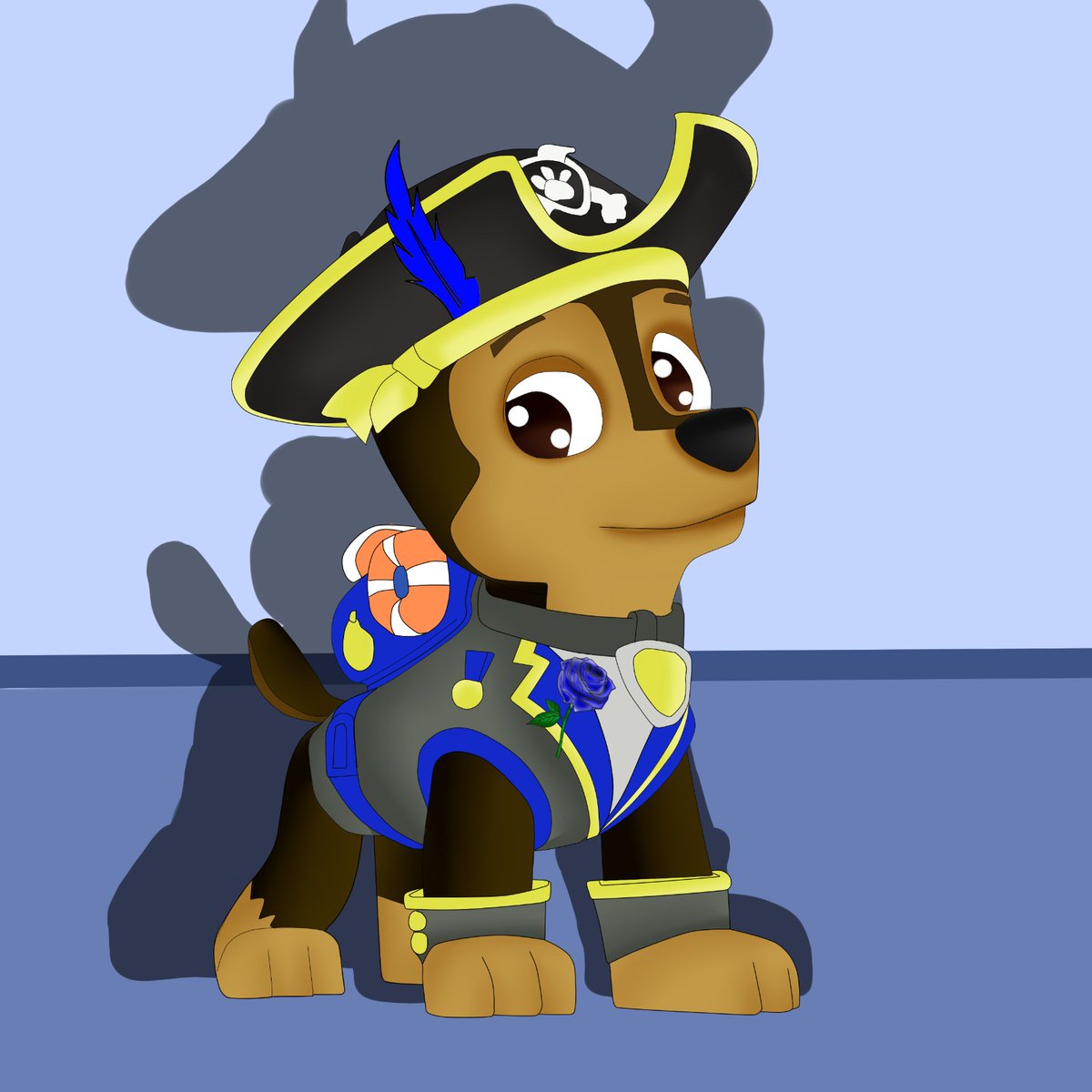 My work commission done.