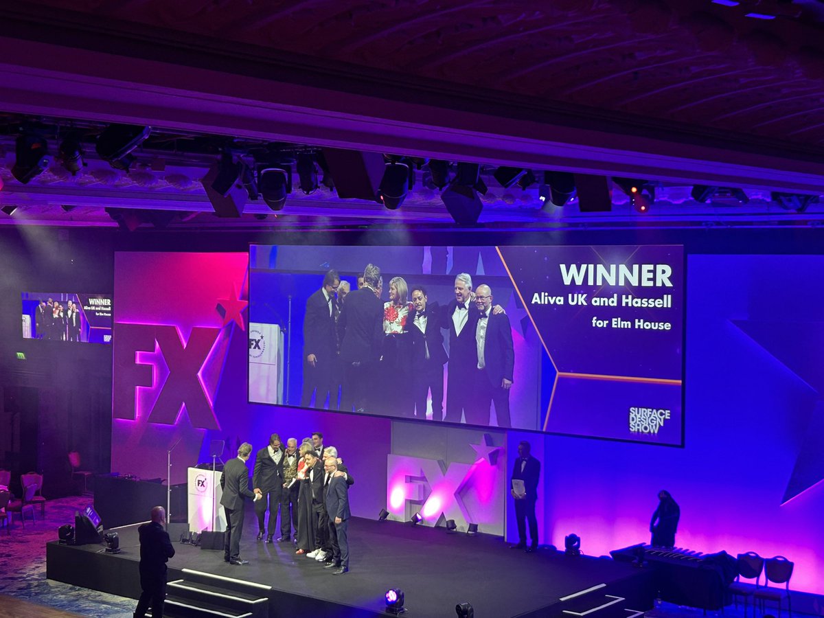 Congratulations to the Surfaces FX Award winner - Elm House by @AlivaUK and Hassell